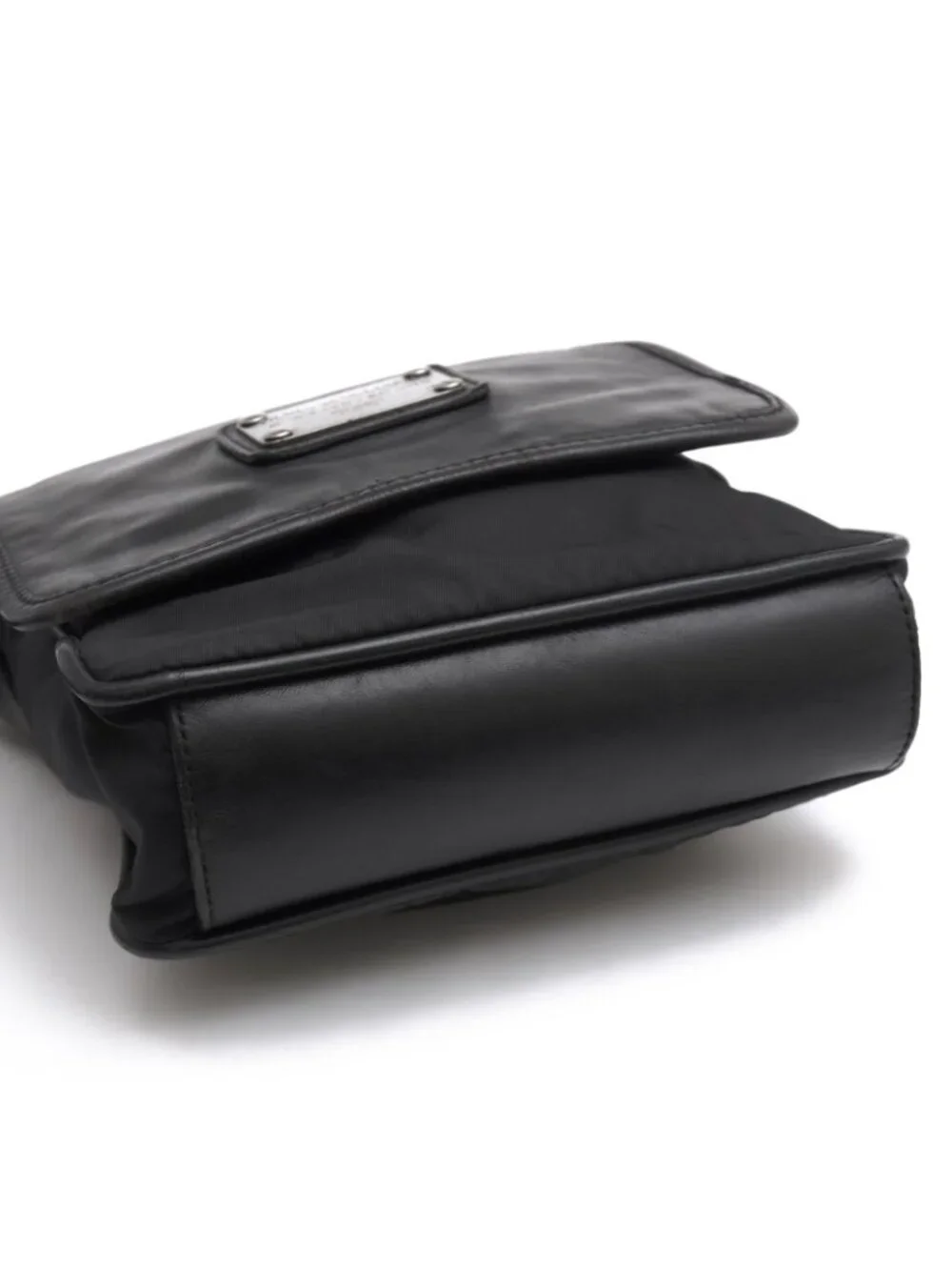 Dolce & Gabbana Shoulder Bag Nylon Leather Black